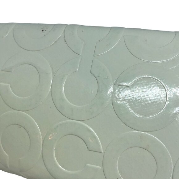 Coach Authentic White Eyeglass Case 7" Hard Shell EUC - Picture 9 of 9